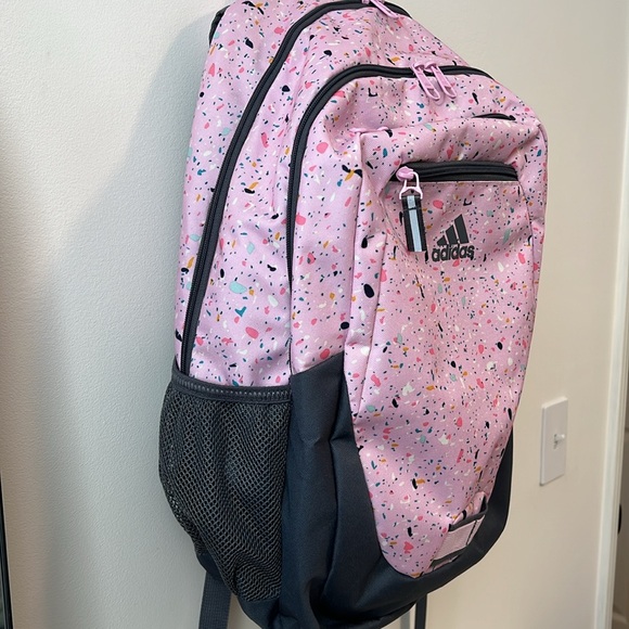 adidas Foundation 6 Backpack, Speckle Orchid Fusion/Grey/orchid Fusion Purple - Picture 5 of 16